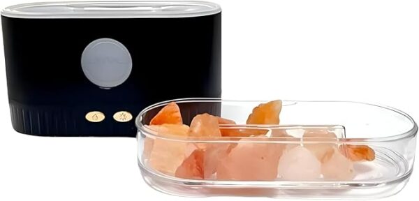 Difusor de Aromaterapia 7 cores LED 200ml Abajur Umidificador - Relaxamento e Bem-estar para Todo o Dia (Preto)