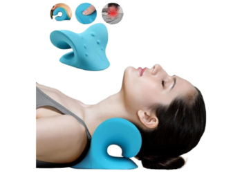 Almofada Cervical Relaxadora – Alívio de Dores e Conforto para o Pescoço e Ombros
