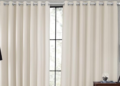 Cortina Tecido Blackout Corta Luz 80% para Sala, Quarto e Escritório 2,70 X 2,30m (Palha)