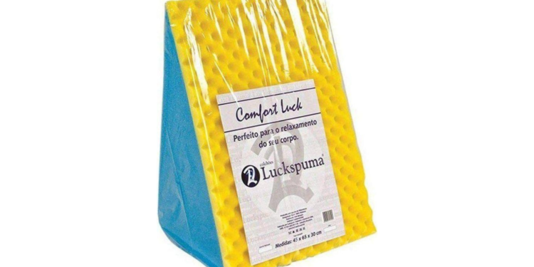 Encosto Luckspuma_ O Travesseiro Anti-Varizes que Melhora Seu Descanso