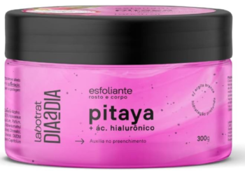 Esfoliante Labotrat Pitaya Ácido Hialurônico Bioativos Rosto Macio Saudável Hidratado Reduz Linhas Expressão Reparação Profunda Pele 300g