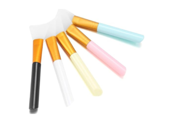 Espátula de Silicone e Pincel Aplicador – Versatilidade para Skin Care e Maquiagem!