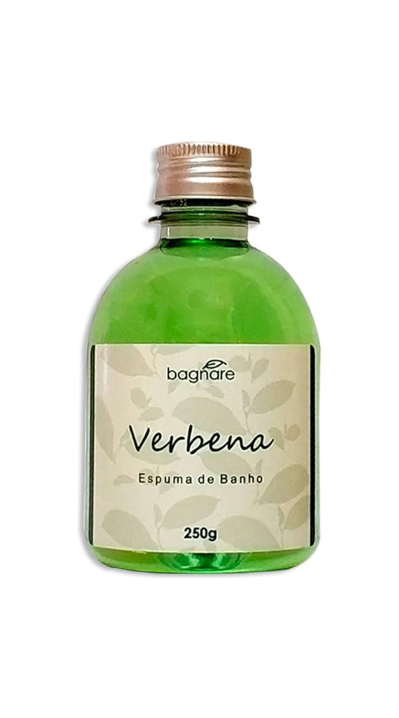 Espuma para Banho Banheira Relaxante Verbena Hidromassagem Spa Ofurô - Bagnare: Um Toque de Frescor e Relaxamento