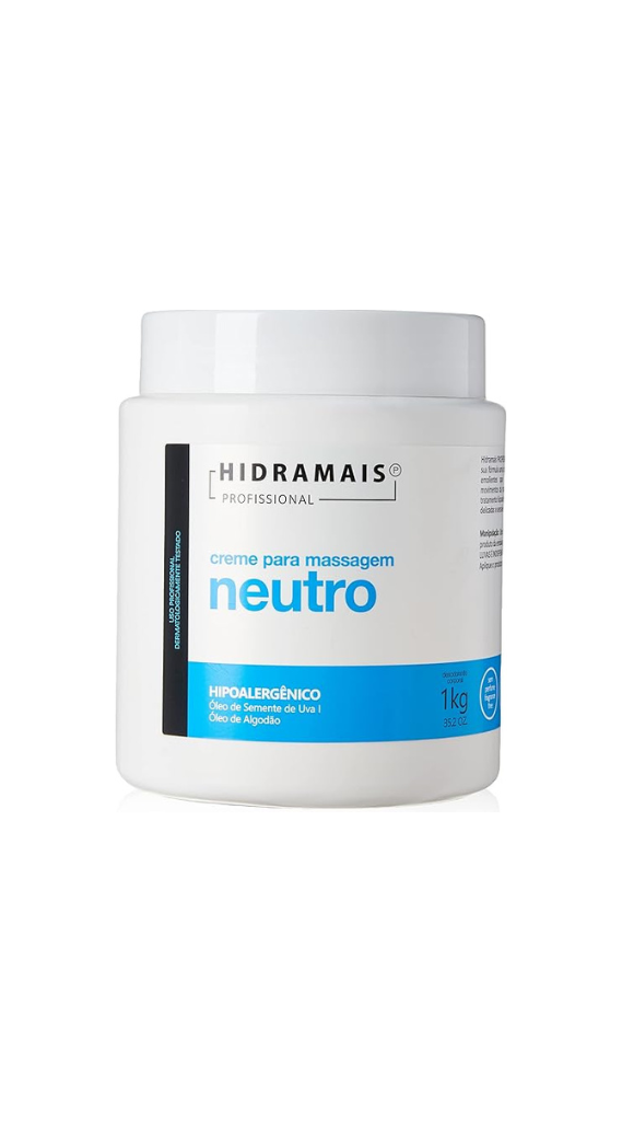Hidramais Creme Deo Mass Neutro 1Kg