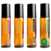 Kit 4 Blend Roll-on Óleo Essencial doFlora_ Foco, Energia, Relaxa, Sono Restaurador