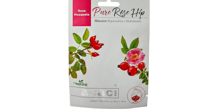 Máscara Facial de Rosa Mosqueta Native