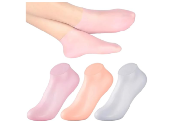 Meia para Hidratação dos Pés Rachados e Ressecados Federal’s Store (Rosa)