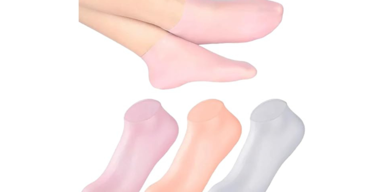 Meia para Hidratação dos Pés Rachados e Ressecados Federal’s Store (Rosa)