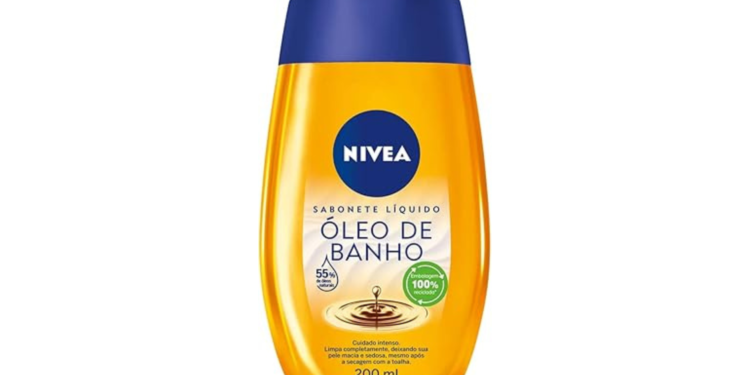Sabonete Líquido Óleo de Banho NIVEA_ Cuidado e Hidratação em Cada Banho
